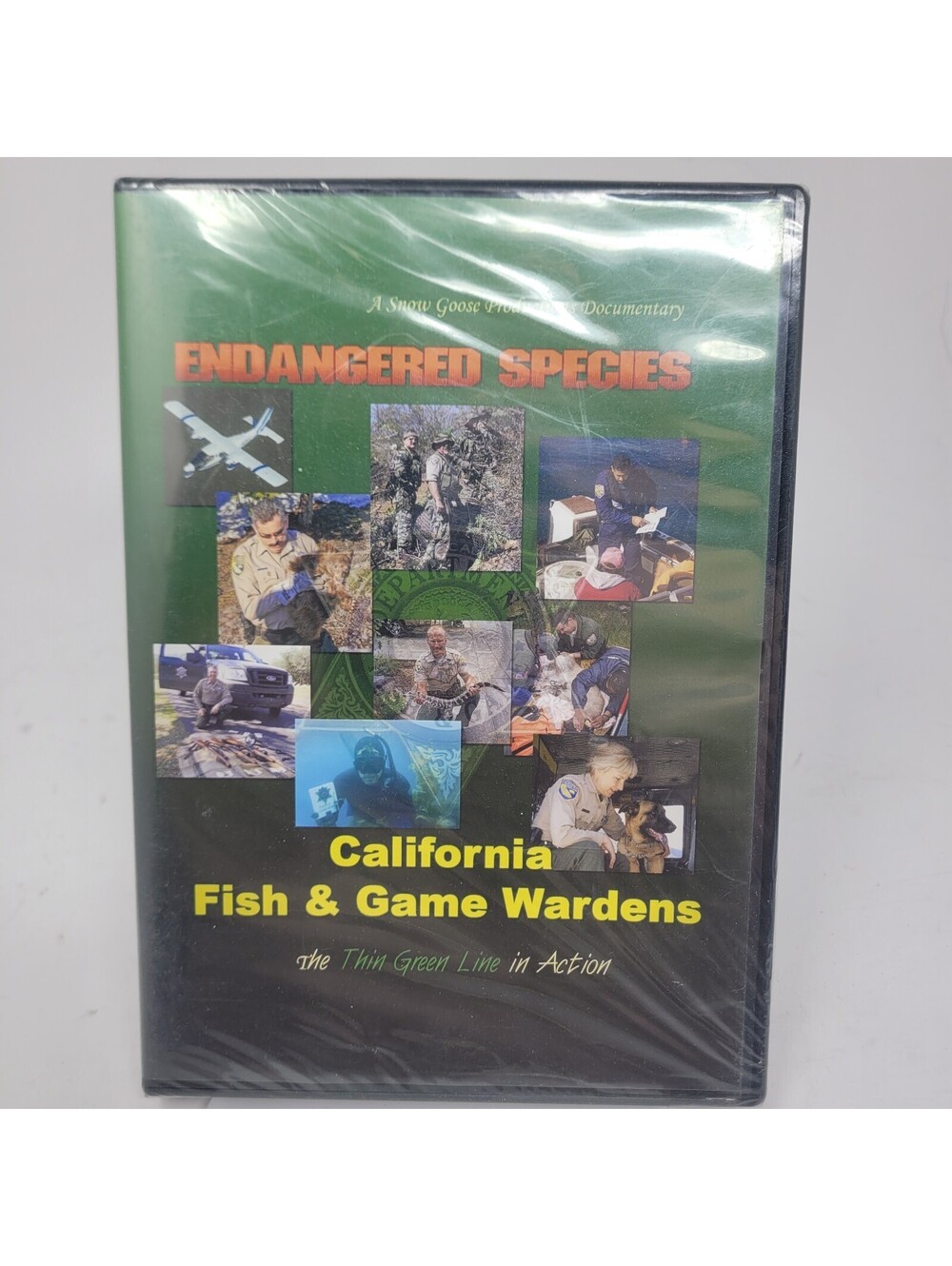 Endangered Species California Fish Game Wardens DVD Snow Goose Jameson Parker